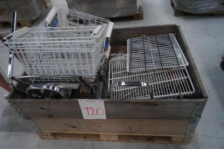 Pallet m. Inserts for chest freezer M. M