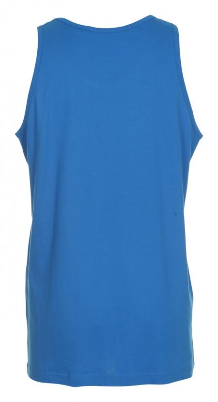 Firmatøj unused without pressure: 45 pcs. T-shirt without sleeves, Round neck, turquoise, 100% cotton, 15 M - 15 L - 15 XL