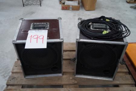 2 pieces speakers