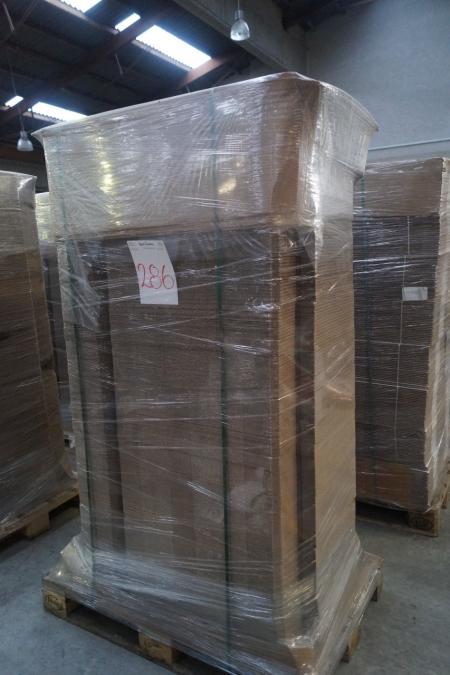 Cardboard boxes, 600 pcs - L 40 cm x B 28 cm x H 15.5 cm