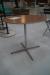 Cafe table dimension 75 cm 
