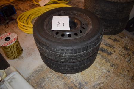 2 pcs. winter wheels 195/65 R15 91T
