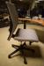 Sit / stand table, table lamp + office