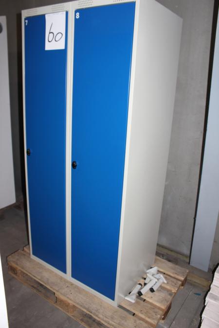 2 room changing cabinet. 80x55x174 cm