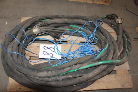 Migatronic welding cables.