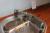 Køkken, Køkken m/40 mm teaktræsbordplade m/ilagt Ifö vask  og glaskeramisk kogeplade , udtræksemhætte Hjørnekøkken 272/400 x 60 x 90 cm 
