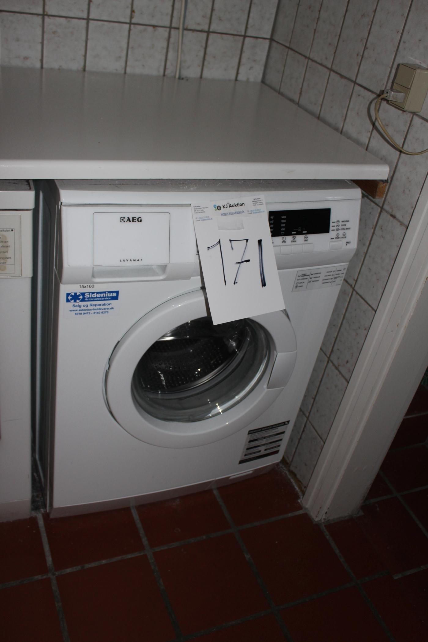 Vaskemaskine mærke AEG KJ Auktion -