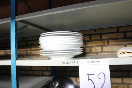 7 pieces of plates + 2 deep plates Ø 310 mm