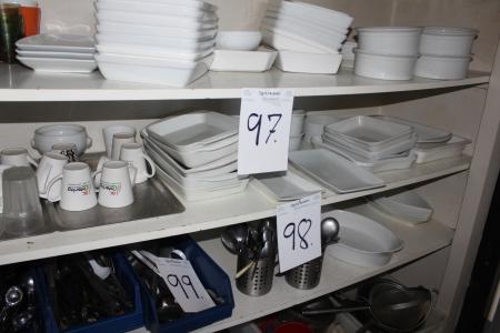 Cups, refractory dishes and more.