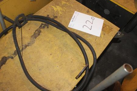 Esab LHF 400 Elektrode svejser. Uden kabler. Fra teknisk skole.