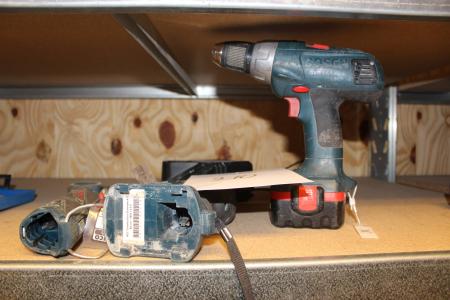 1 piece. Bosch drill + 2 pcs. bosch tools