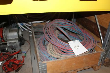 Pallet with div. Burner Cables