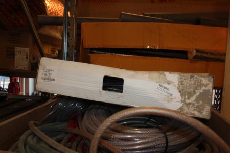 Pallet with PVC Hoses