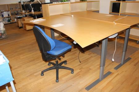 Steh- / Sitz-Tisch mit Stuhl