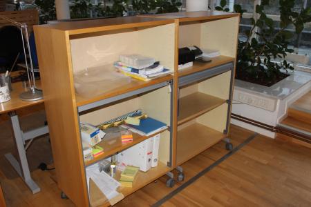 2 pcs. drawer cabinets