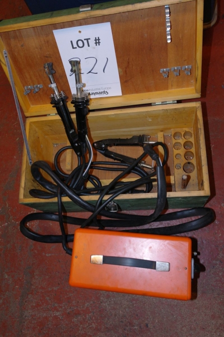 Cupper tube soldering machine, Georg Fischer GF, type LAM 1600. SN: 330133