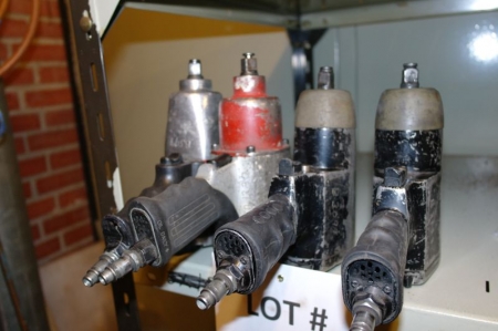 (4) air tools: bolt guns
