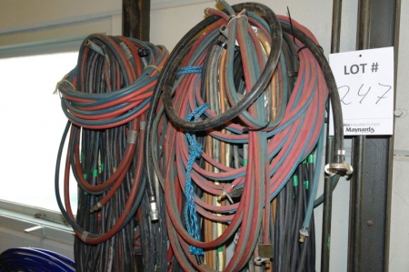 Various welding cables + air hoses