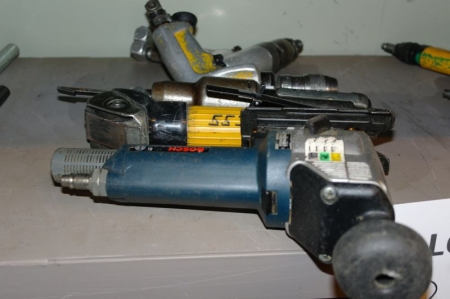 (5) air tool: (1) padsaw + multisaw + air chisel + (2) drills
