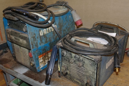 (2) welding machines: Unitor UWL 400 + Unitor UWL 350 + cables