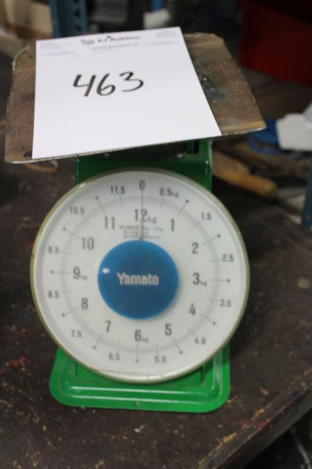 Counting scale. 0-12 kg.