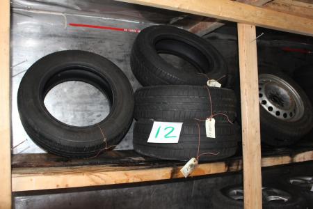 4 pcs Bridgestone tires 195 / 65R15