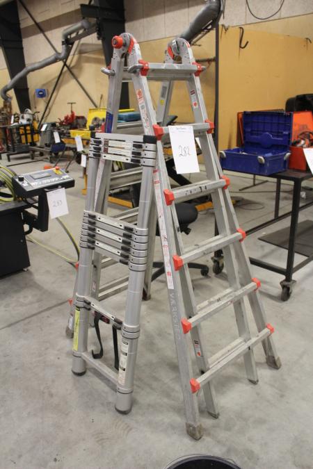 2 pieces of alu ladders.