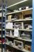 Contents of 6 shelves in 1 compartment rack Damper motors, tentraphs, flame guns, gas valves, gas regulators and more.