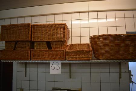 Various bread baskets