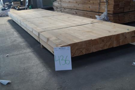 Fensterholz, 65 x 85 mm. ofengetrocknet für 10 bis 12%. 24-tlg. von 4,20 cm.