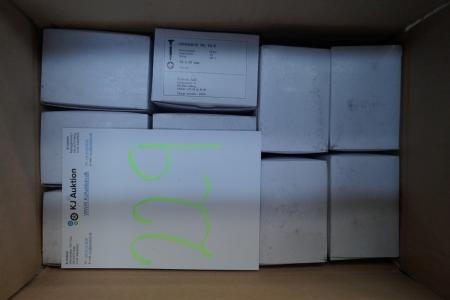 Skruer 10 kasser til gips, 3,8 x 55mm a 5000 stk 