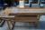 L planing bench. 212 cm d. 85 cm