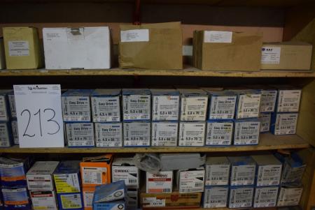 Shelf with stainless steel screws, about Berner 50 boxes