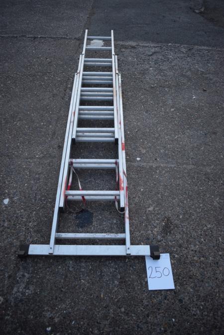 The telescopic ladder