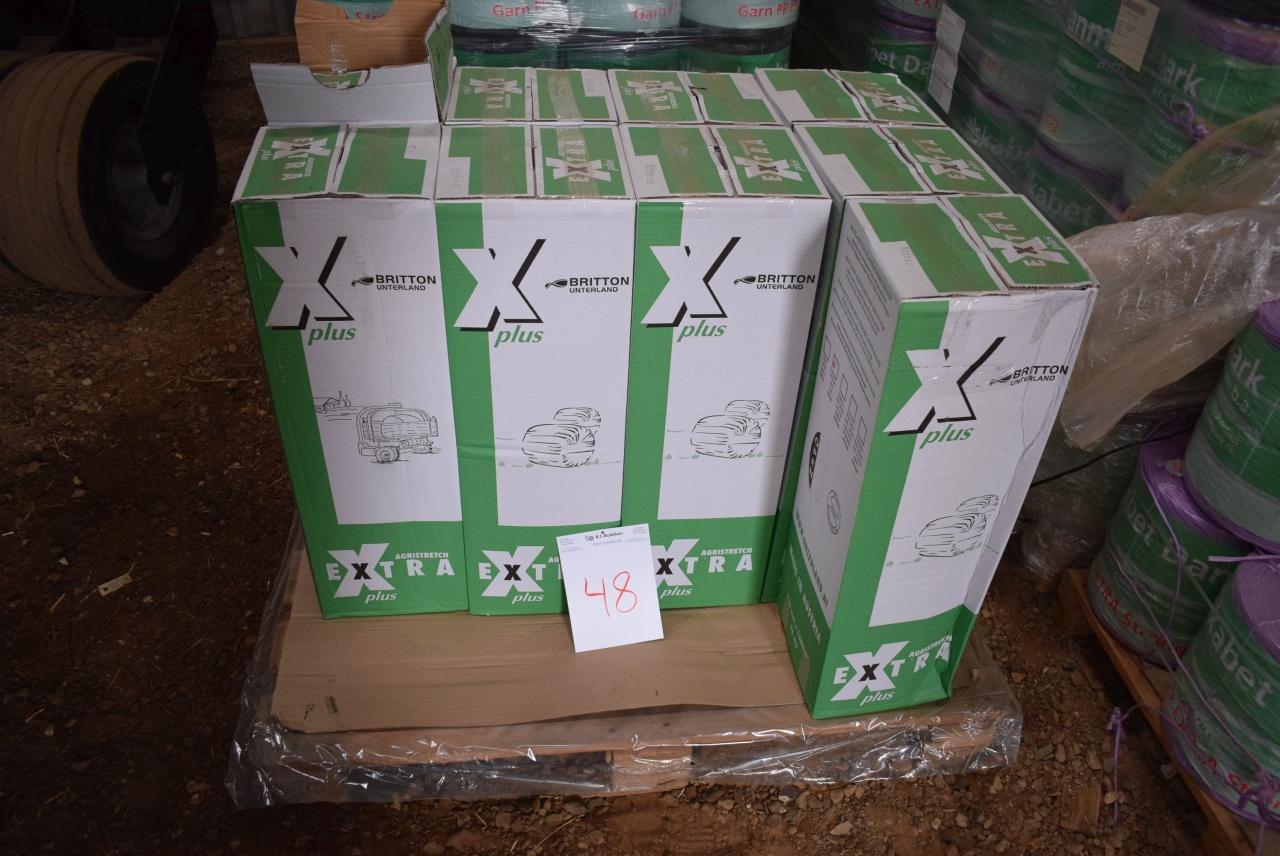 9 Kasser Folie Til Wrabballer B 75 Cm I Alt 1500 M Pr Rulle Kj Auktion Maskinauktioner 9 Kasser Folie Til Wrabballer B 75 Cm I Alt 1500 M Pr Rulle Kj Auktion Maskinauktioner