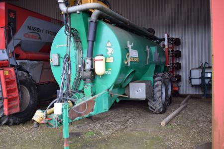 Slurry thoughts market. Samsun PG 20, fitted with fine seeder ID no. intelligent Gaspardo