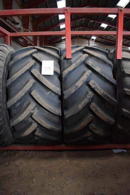 2 pcs. 710/60 R34 tires