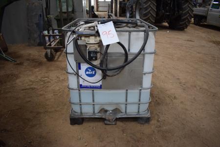 AdBlue about 350 L with pump