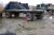 Flatbed with brakes approximately 7 L x W ca. 2.20 m