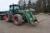 Tractor marked. Fendt 820, year. 2009 reg. BW 921 with front loader year. 2013