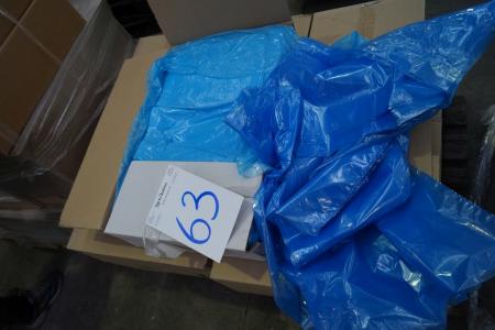 16 boxes of 300 pcs plastic bags BLUE 720/240 * 850 * 0.03