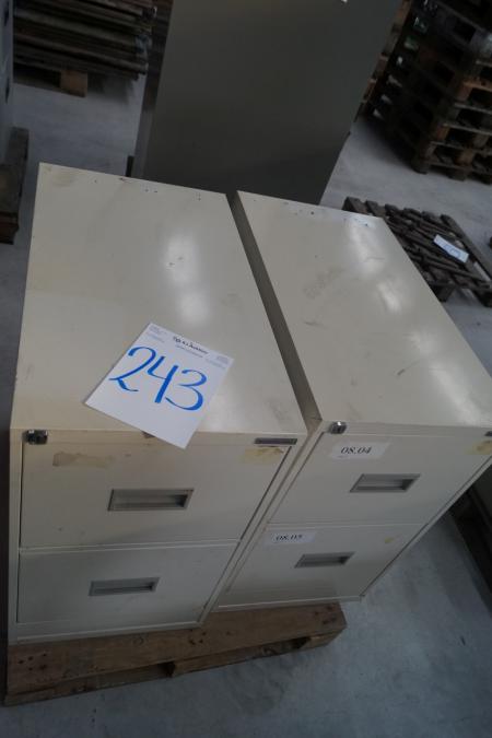 2 pcs tool cabinets / artivskabe
