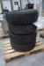 4 stk mud tearin dæk med fælge 265/75/16