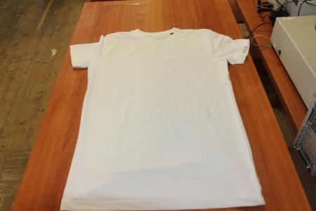 T-Shirt, Hvid, 10 M - 10 XL - 10 XXL - 5 3XL (35 stk.)