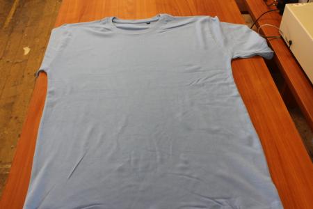 T-Shirt, Carolina Blue, 10 M - 20 XL - 10 XXL ( 40 stk.)