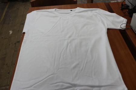 T-Shirt, Hvid, 5 XL (25 stk.)