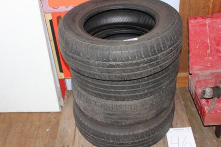 4 pcs. tires, 185 / 70R14 (summer)