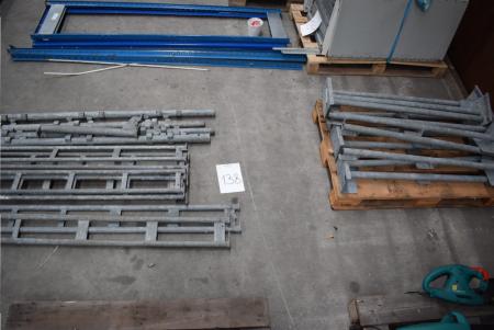 13 pc. railing uprights to the frame parts to + HAKI