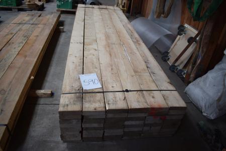 Planker 38 x 150 mm 54 stk. på 3,30 cm