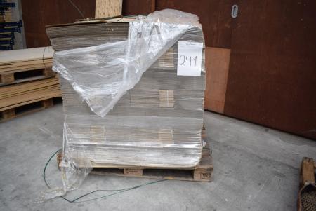 Ca. 350 cardboard boxes 592 x 392 x 84 mm